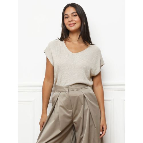 Pull Pulls - Beige - La Modeuse - Modalova