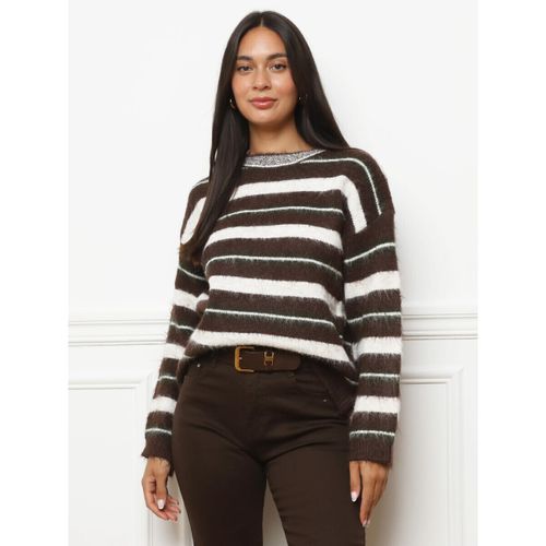 Pull Pulls - Marron - La Modeuse - Modalova