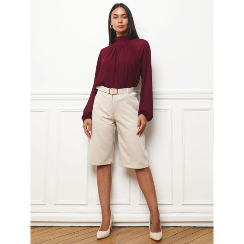 Short Shorts - Beige - La Modeuse - Modalova