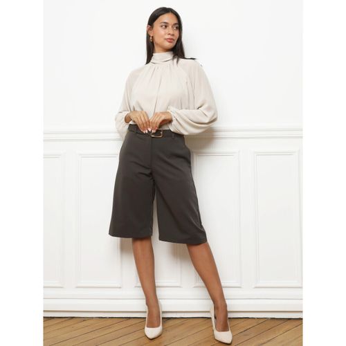 Short Shorts - Marron - La Modeuse - Modalova