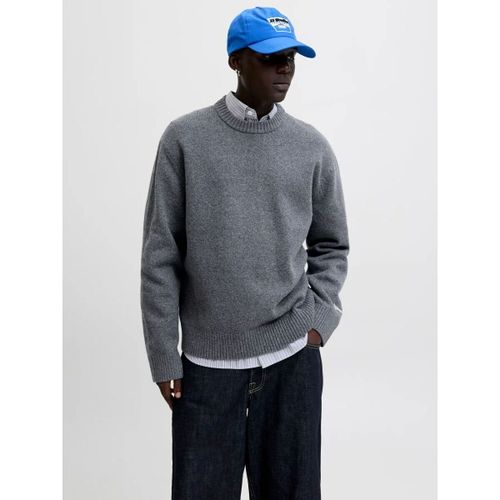 Pull 12282728 NORREBRO-DARK GREY MELANGE - Jack & Jones - Modalova
