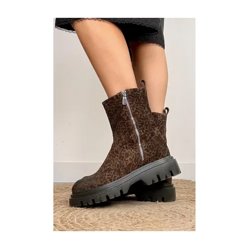 Bottines - Bottines 1011 Leopard - Now - Modalova