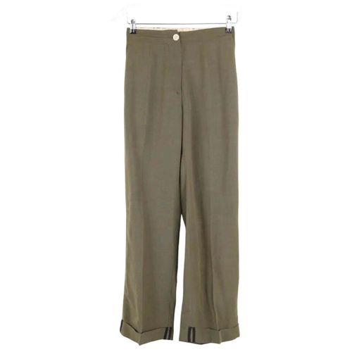 Pantalon Momoni Pantalon droit kaki - Momoni - Modalova