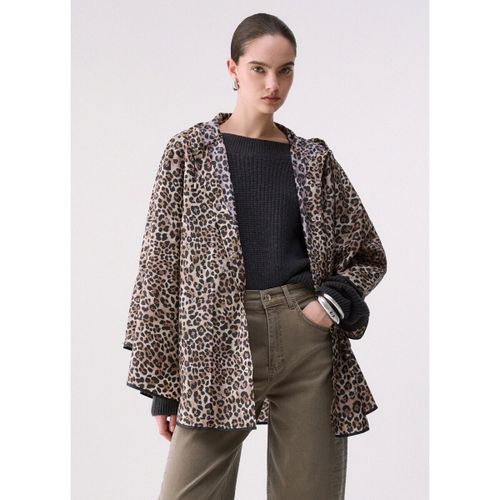 Manteau Poncho packable animalier - Liu Jo - Modalova