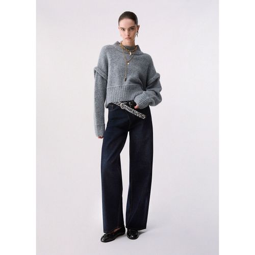 Jeans Jean droit avec ceinture asymétrique - Liu Jo - Modalova