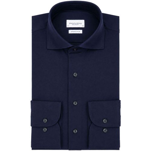 Chemise Chemise Tricotée Japonais Marine - Profuomo - Modalova