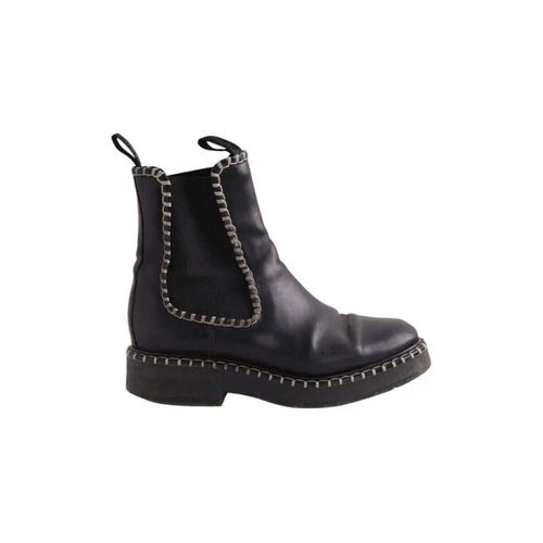 Bottes Bottes de motard noires - Chloe - Modalova