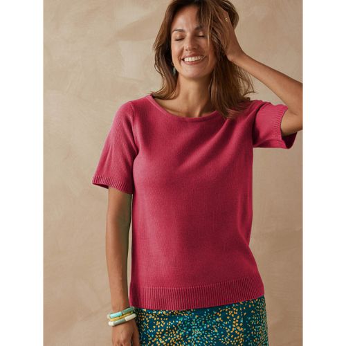 Pull Pull encolure ronde manches courtes - Daxon - Modalova
