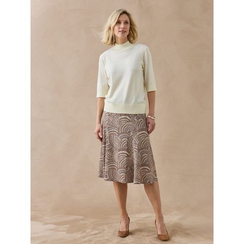 Pull Pull col montant manches au coude - Daxon - Modalova