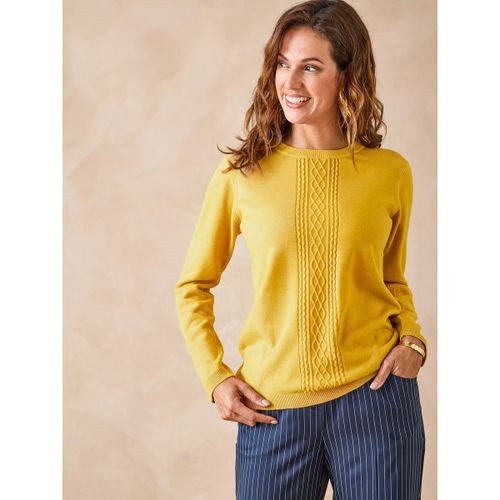 Pull Pull avec torsades toucher doux - Daxon - Modalova