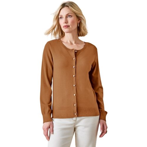 Gilet Daxon Cardigan boutons-bijoux - Daxon - Modalova