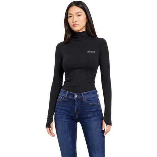 T-shirt GRETA HIGH NECK LS K V6BP11 K6907 - Guess - Modalova