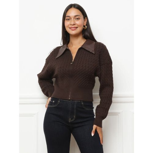 Gilet Gilets, cardigans - Marron - La Modeuse - Modalova