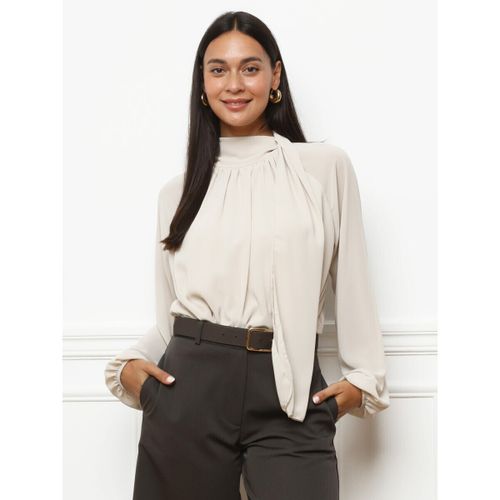 Blouses Chemisiers, blouses - Beige - La Modeuse - Modalova