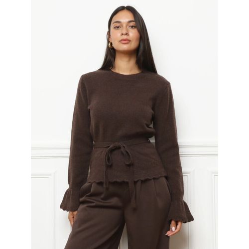 Pull Pulls - Marron - La Modeuse - Modalova