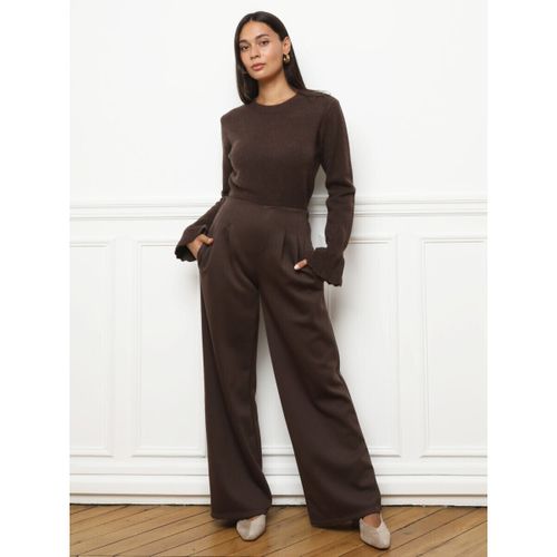 Pantalon Pantalons - Marron - La Modeuse - Modalova