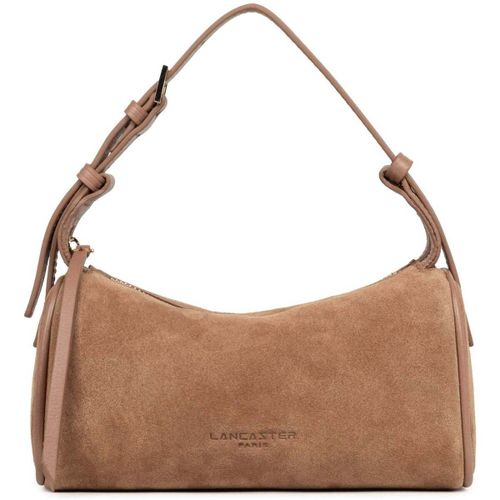 Sac à main Sac rectangle Zippé S Suède Camel - LANCASTER - Modalova