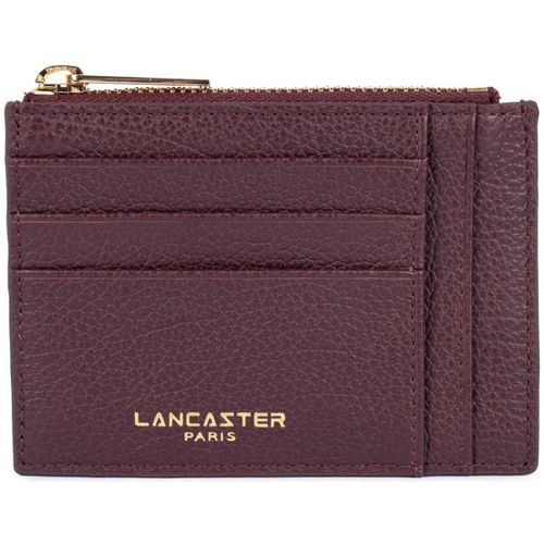 Portefeuille Porte-cartes Zippé Dune Bordeaux foncé - LANCASTER - Modalova