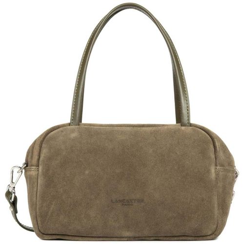 Sac à main Sac à main Zippé M Suède IT Kaki foncé - LANCASTER - Modalova