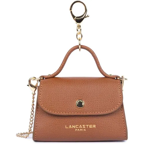 Porte-monnaie Porte-monnaie A rabat avec pression Nano Sierra PM Camel - LANCASTER - Modalova