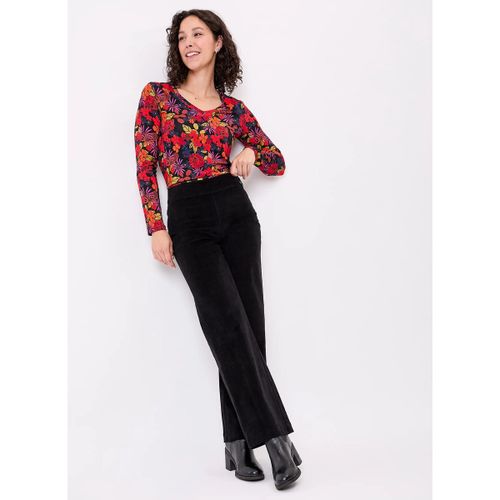 Pantalon Pantalon droit large velours côtelé bio OSCAR - La Fiancee Du Mekong - Modalova