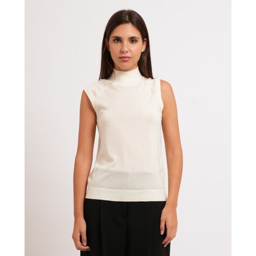 Pull Pull à col roulé sans manches - BOSS - Modalova