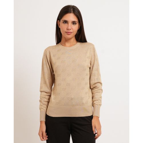 Pull Pull-over AX à trame serrée - Armani Exchange - Modalova