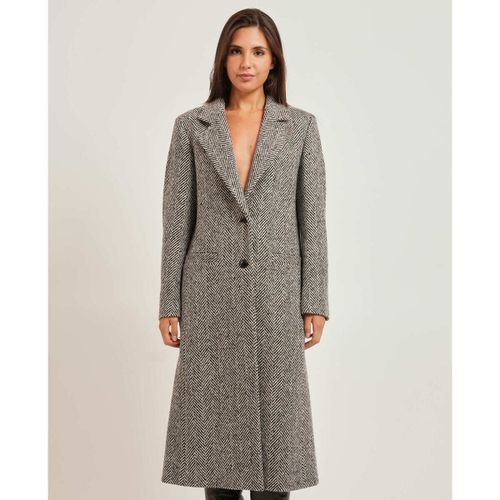 Manteau Manteau coupe décontractée à chevrons - HUGO - Modalova