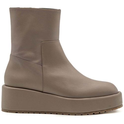 Bottines RENATA NAPPA TAUPE - PALOMA BARCELÓ - Modalova