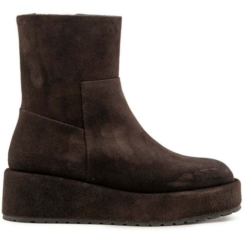 Bottines RENATA SUEDE MOKA - PALOMA BARCELÓ - Modalova