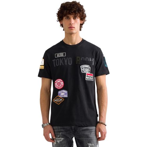 Polo RELAXED + TASCHINO + CATENELLA M13MA .000.7242KW - Replay - Modalova