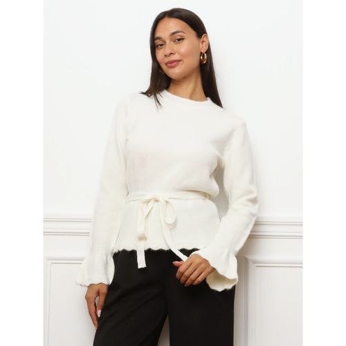 Pull Pulls - Blanc - La Modeuse - Modalova