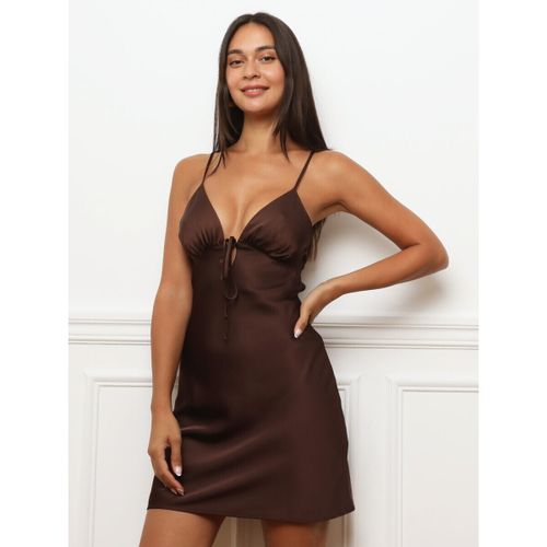 Robe Robes - Marron - La Modeuse - Modalova