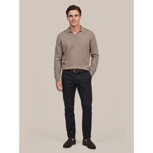 Sweat-shirt Pull Col Riva Needle Beige - Suitable - Modalova