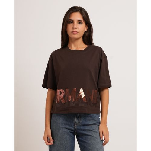 T-shirt T-shirt AX coupe cropped - Armani Exchange - Modalova