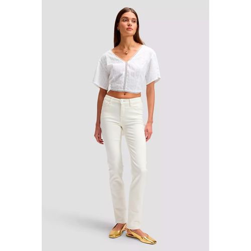 Jeans Jean ® MARION STRAIGHT Ecru - Lee - Modalova