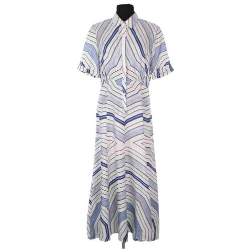 Robe Sandro Robe bleue - Sandro - Modalova