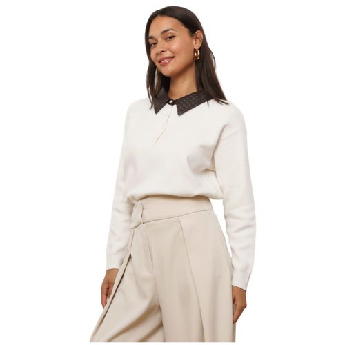 Pull Pulls - Ecru - La Modeuse - Modalova