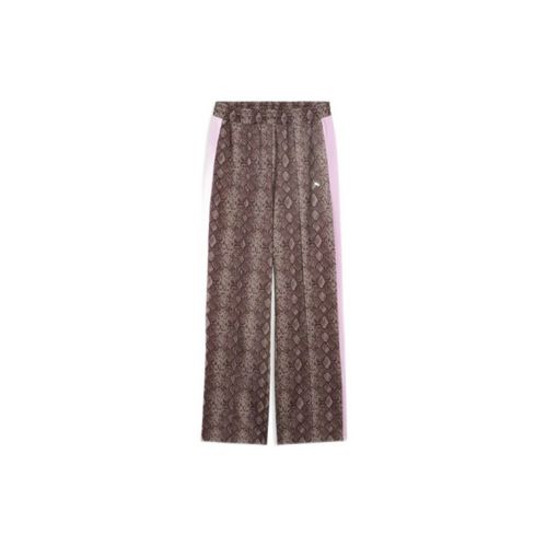 Pantalon T7 Snake Aop Straight Pants Op - Puma Yellow - Modalova