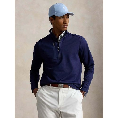 Sweat-shirt Pull camionneur RLX marine - Ralph Lauren - Modalova