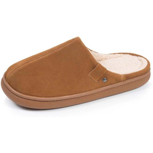 Chaussons Chaussons Mules cuir extra confort - Isotoner - Modalova