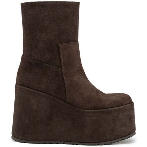 Bottines BLAIRE SUEDE MOKA - PALOMA BARCELÓ - Modalova