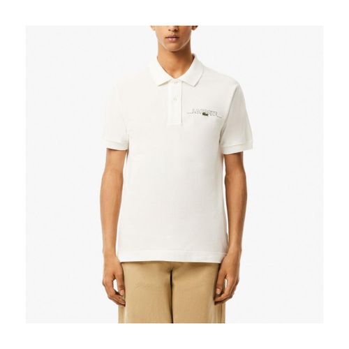 T-shirt Short Sleeved Ribbed Collar - Lacoste - Modalova