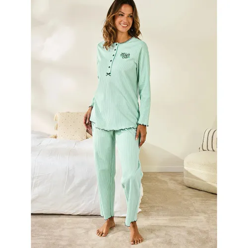 Ensembles de pyjama Pyjama manches longues coton - Daxon - Modalova