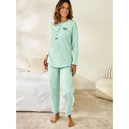 Ensembles de pyjama Pyjama manches longues coton - Daxon - Modalova