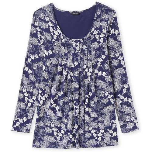 T-shirt Tunique en maille extensible - Daxon - Modalova