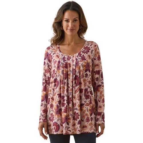 T-shirt Tunique en maille extensible - Daxon - Modalova