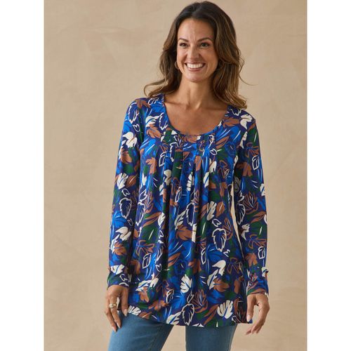T-shirt Tunique en maille extensible - Daxon - Modalova
