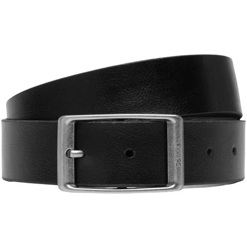 Ceinture CASUAL ROUND BUCKLE TUMBLED 35MM LV04D7123G - Calvin Klein Jeans - Modalova
