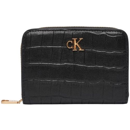 Portefeuille CK CROC MEDIUM FLAP ZIP AROUND LV04F1095G - Calvin Klein Jeans - Modalova